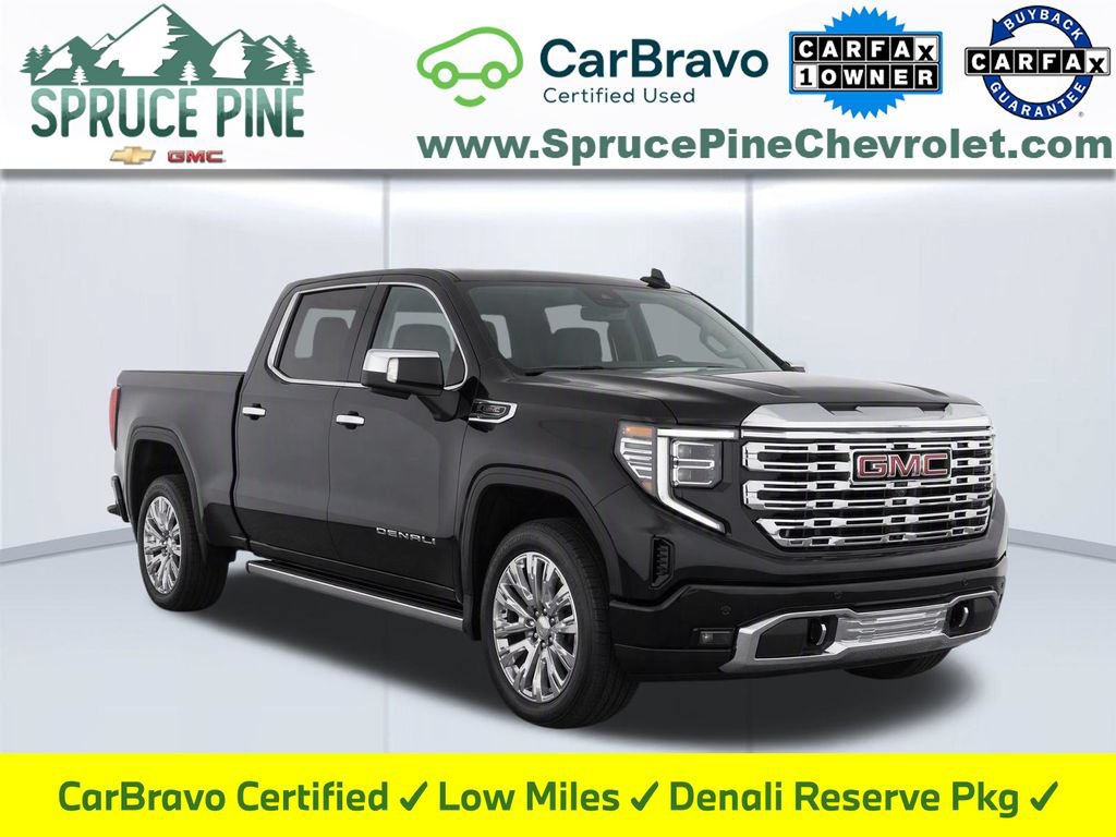 Certified 2024 GMC Sierra 1500 Denali w/ Denali Reserve Package AWD/4WD 360° Tour