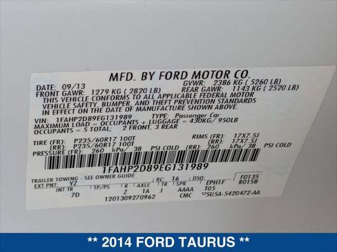Used 2014 Ford Taurus SE image 23