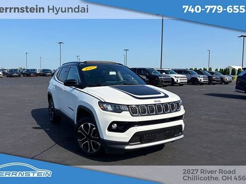 Used 2023 Jeep Compass Limited w/ Sun and Sound Group AWD/4WD image 1