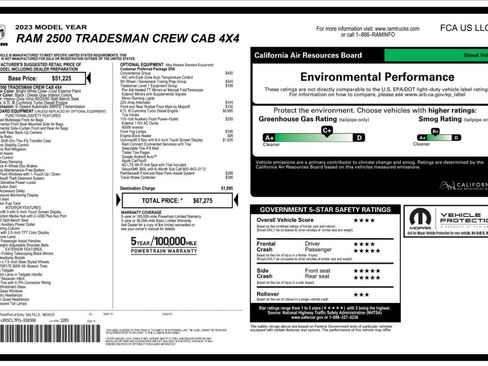 Used 2023 RAM 2500 Tradesman AWD/4WD image 4