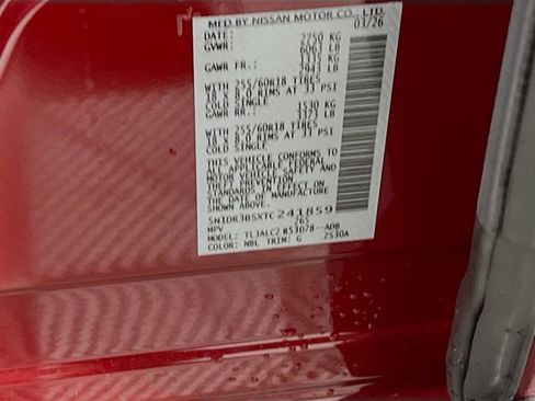 New 2026 Nissan Pathfinder SV image 21