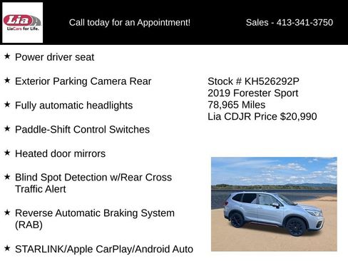 Used 2019 Subaru Forester Sport AWD/4WD image 11