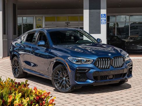 Used 2022 BMW X6 M50i w/ Executive Package AWD/4WD image 4