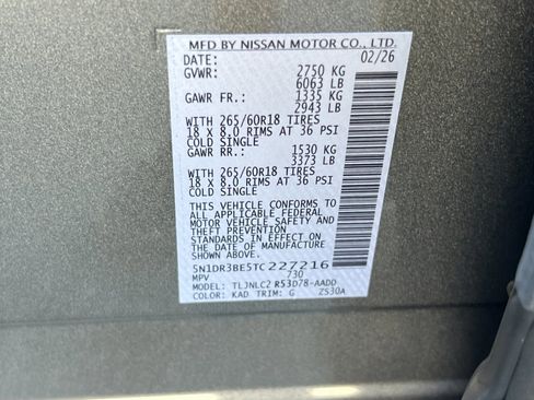 New 2026 Nissan Pathfinder Rock Creek image 27