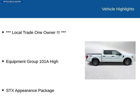 Certified 2021 Ford F150 XL w/ STX Appearance Package AWD/4WD image 2