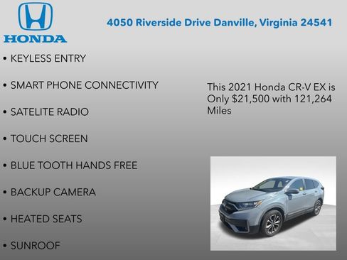 Used 2021 Honda CR-V EX image 7