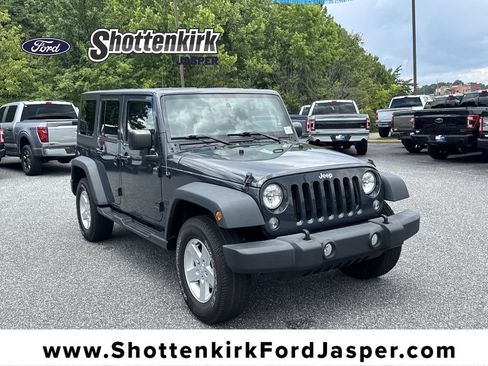 Used 2016 Jeep Wrangler Unlimited Sport w/ Quick Order Package 24S AWD/4WD image 1