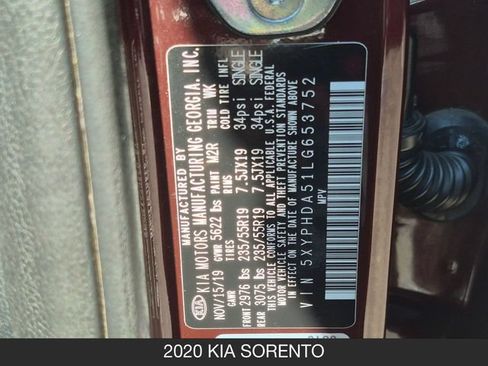 Used 2020 Kia Sorento EX AWD/4WD image 31
