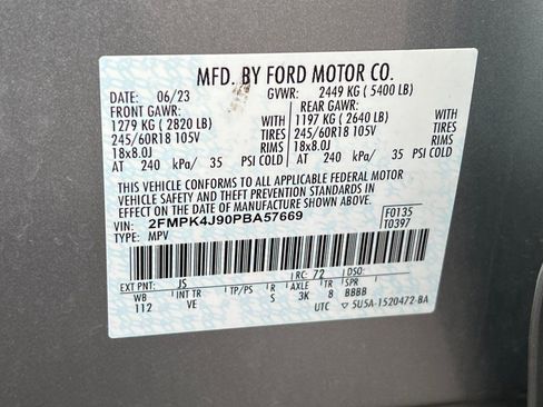 Used 2023 Ford Edge SEL AWD/4WD image 29