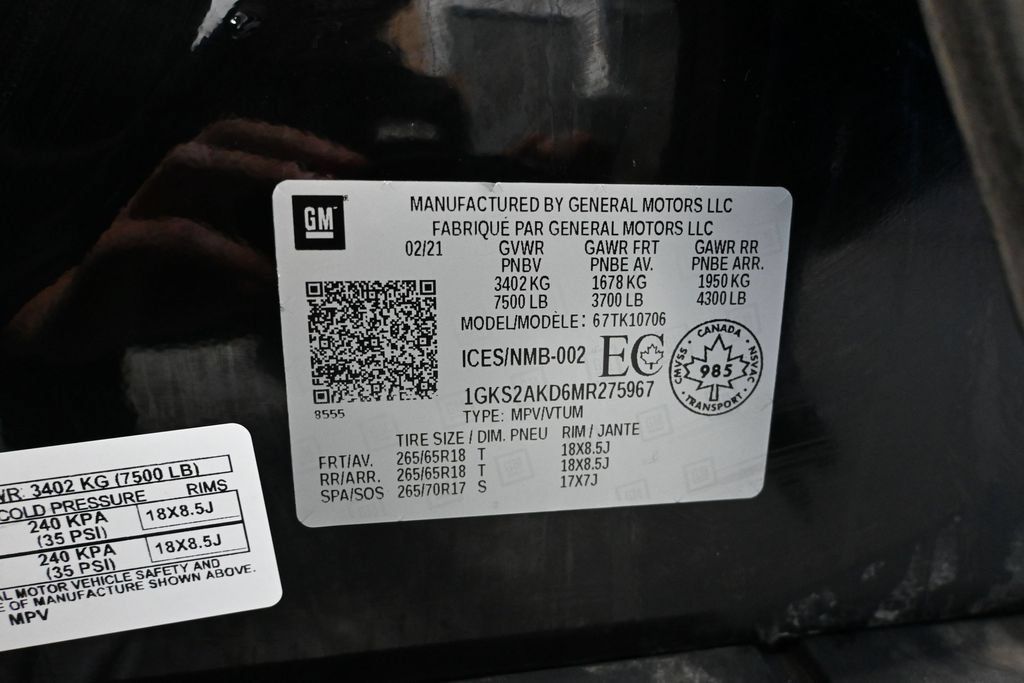 Used 2021 GMC Yukon SLE AWD/4WD image 43