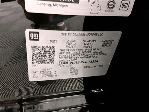 Used 2025 Chevrolet Traverse RS w/ LPO, Floor Liner Package AWD/4WD image 36