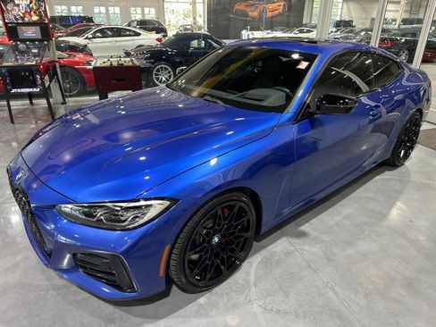 Used 2021 BMW 430i Coupe w/ M Sport Package RWD image 1