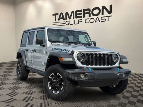 Used 2024 Jeep Wrangler Unlimited Rubicon 4xe AWD/4WD image 1