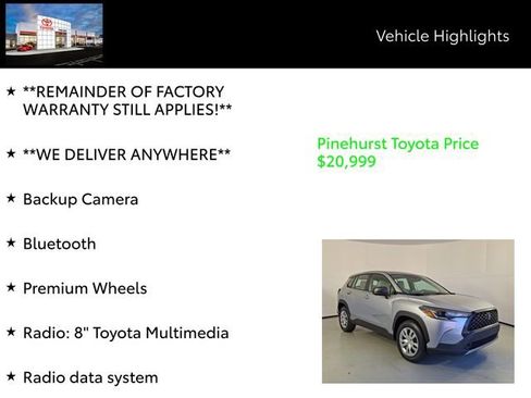 Used 2023 Toyota Corolla Cross L image 19