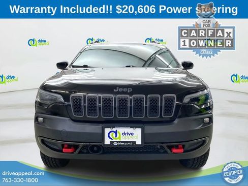 Used 2022 Jeep Cherokee Trailhawk w/ Trailer Tow Group AWD/4WD image 3
