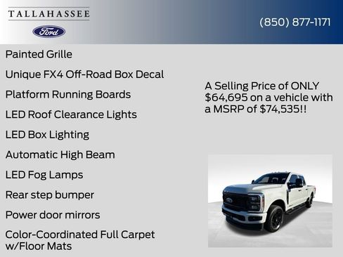 New 2026 Ford F250 XL w/ STX Appearance Package image 57