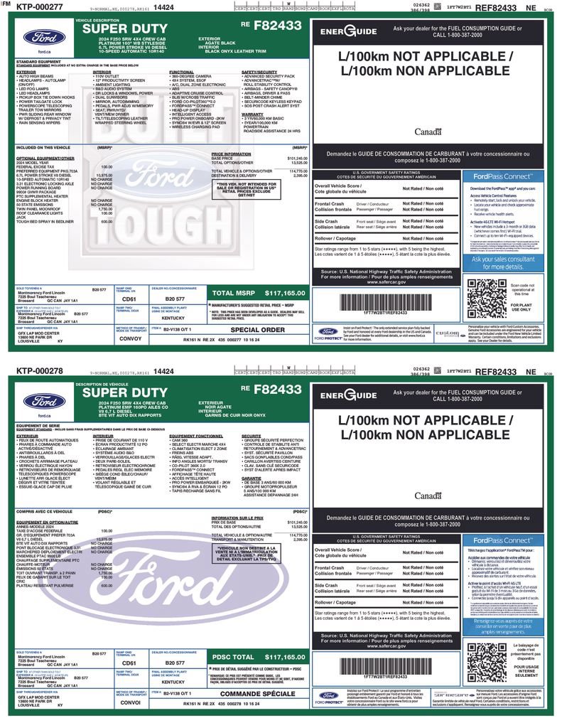 Used 2024 Ford F250 Platinum AWD/4WD image 29