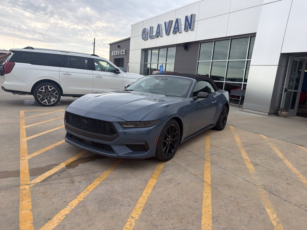 New 2026 Ford Mustang Convertible w/ Mustang Nite Pony Package RWD image 3