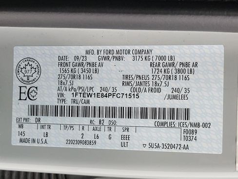 Used 2023 Ford F150 Tremor AWD/4WD image 28