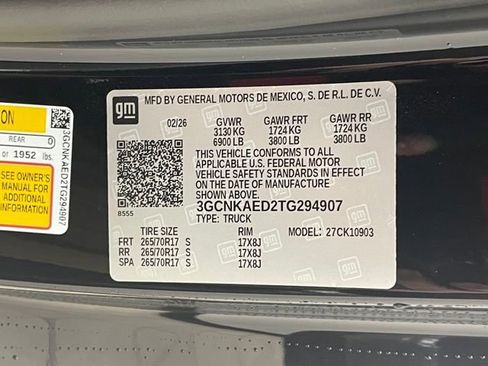 New 2026 Chevrolet Silverado 1500 W/T w/ WT Value Package AWD/4WD image 20