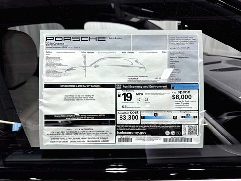 New 2026 Porsche Cayenne AWD/4WD image 31