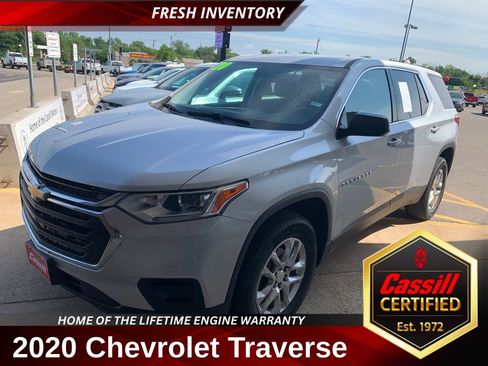 Used 2020 Chevrolet Traverse LS AWD/4WD image 1