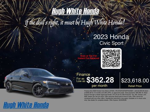 Used 2023 Honda Civic Sport image 3