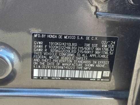 Used 2024 Honda HR-V LX image 28