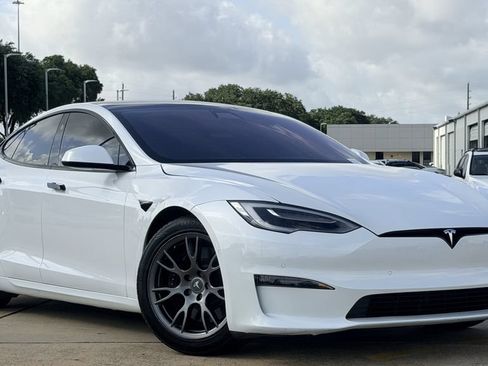 Used 2021 Tesla Model S Long Range AWD/4WD image 2
