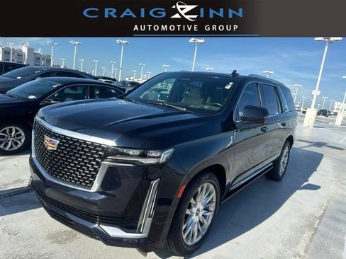 Used 2021 Cadillac Escalade Premium Luxury w/ Driver Assist Tech Package AWD/4WD image 1