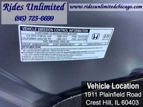 Used 2016 Honda Civic LX-P image 20