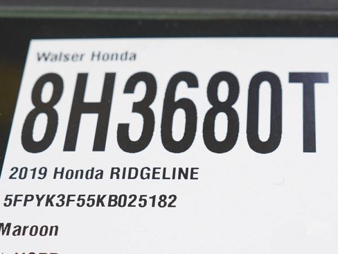 Used 2019 Honda Ridgeline RTL image 24