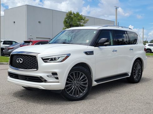 Used 2023 INFINITI QX80 Premium Select w/ Cargo Package AWD/4WD image 33