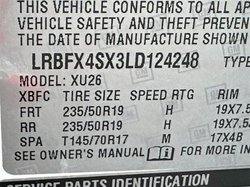 Used 2020 Buick Envision Premium w/ Driver Confidence Package image 34