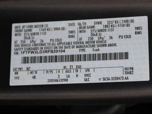 Used 2024 Ford F150 XLT w/ Equipment Group 303A High AWD/4WD image 32
