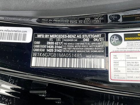 Used 2021 Mercedes-Benz S 580 4MATIC Sedan image 34