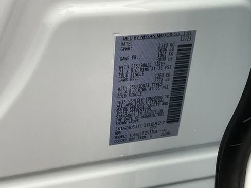 New 2026 Nissan Murano Platinum w/ Cargo Package image 37