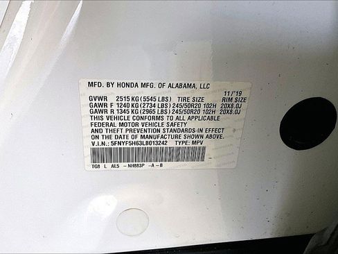 Used 2020 Honda Pilot Touring image 27