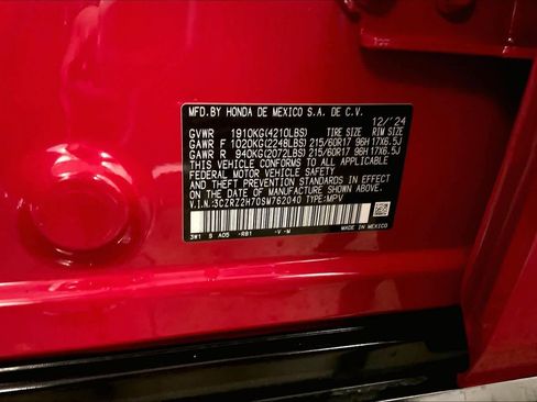 Used 2025 Honda HR-V EX-L image 34