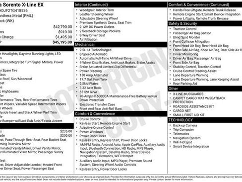 New 2026 Kia Sorento X-Line EX AWD/4WD image 5