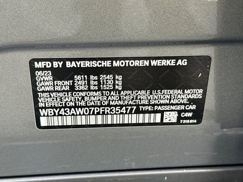 Used 2023 BMW i4 eDrive35 w/ Parking Assistance Package image 34