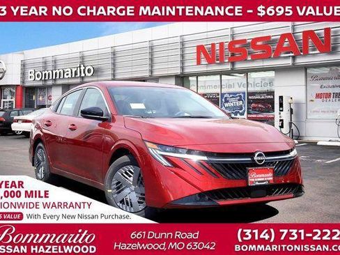 New 2026 Nissan Sentra SV w/ Floor Mat Package FWD image 1