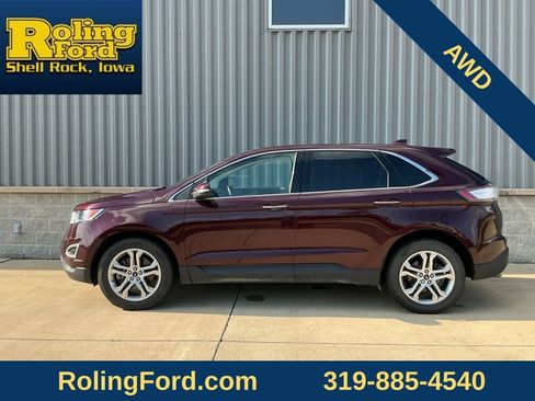 Used 2018 Ford Edge Titanium w/ Equipment Group 301A AWD/4WD image 2