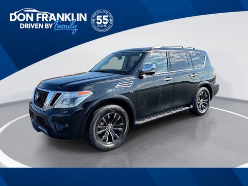Used 2019 Nissan Armada Platinum w/ Cargo Package AWD/4WD image 1