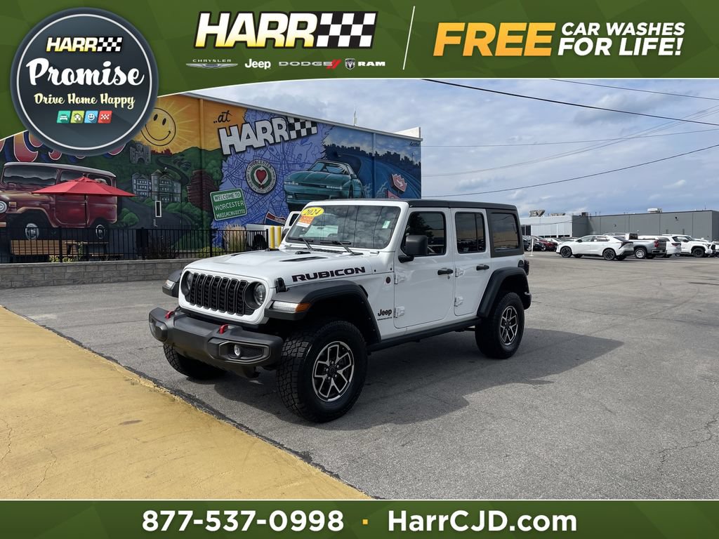 Used 2024 Jeep Wrangler Unlimited Rubicon AWD/4WD image 1