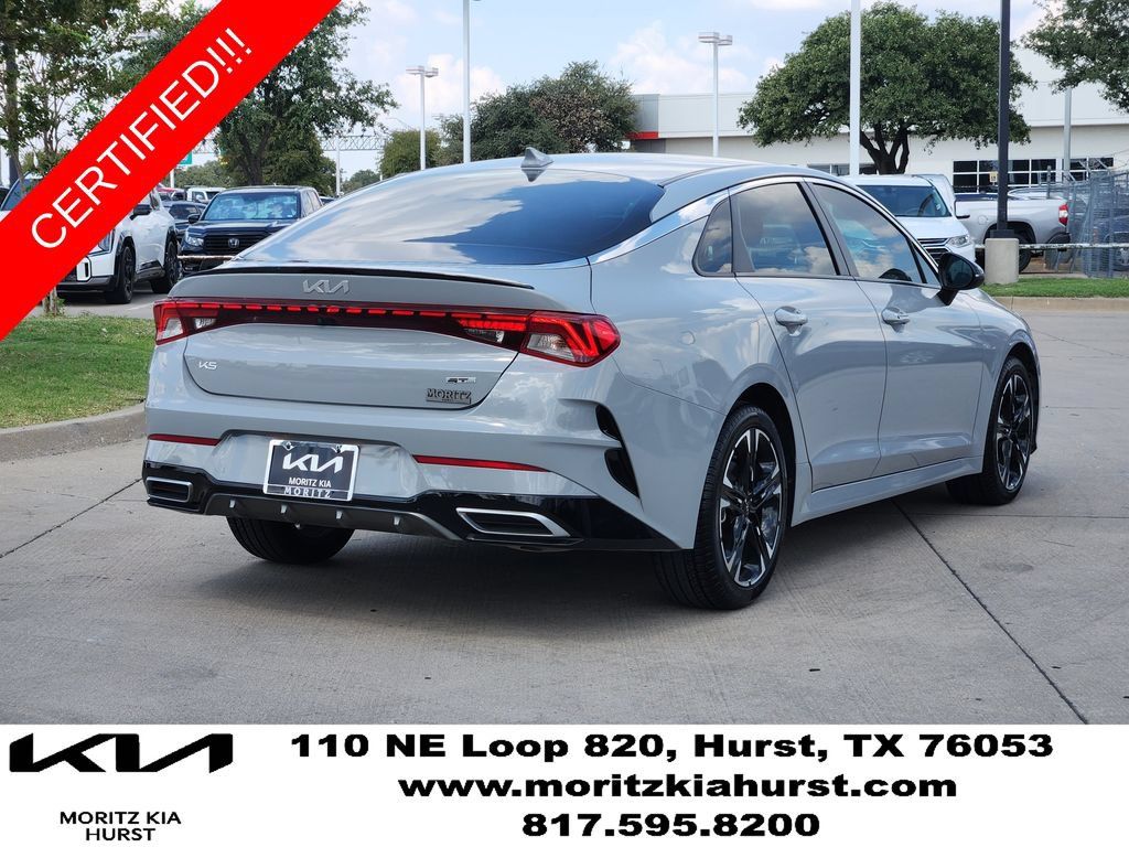 Certified 2024 Kia K5 GT-Line w/ GT-Line Premium Package FWD image 4