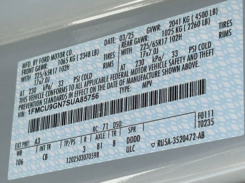 Used 2025 Ford Escape Active image 36