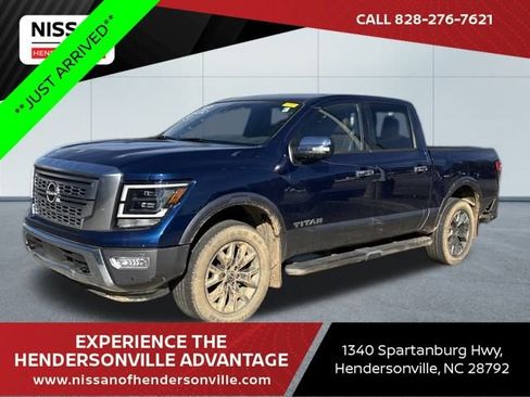 Certified 2023 Nissan Titan Platinum Reserve w/ Moonroof Package image 1