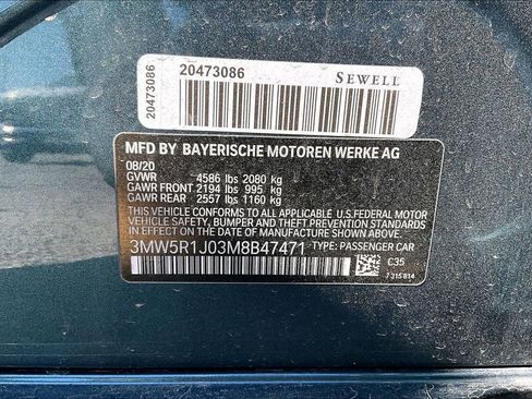 Used 2021 BMW 330i Sedan w/ Convenience Package image 6