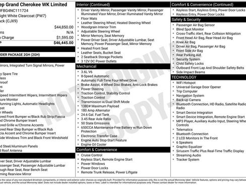 Used 2022 Jeep Grand Cherokee Limited AWD/4WD image 6